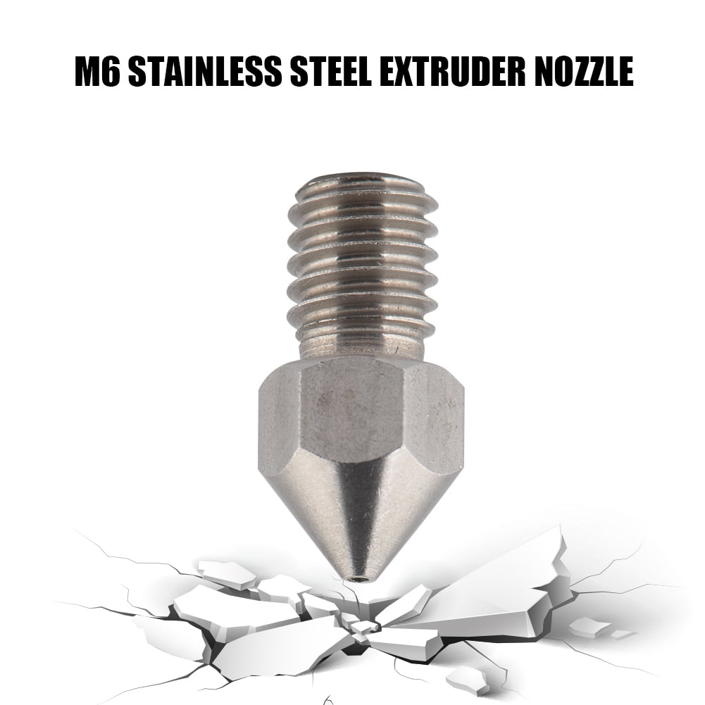 Extruder Nozzle, 5PCS 3D Printer Nozzles, For 3D Printer
