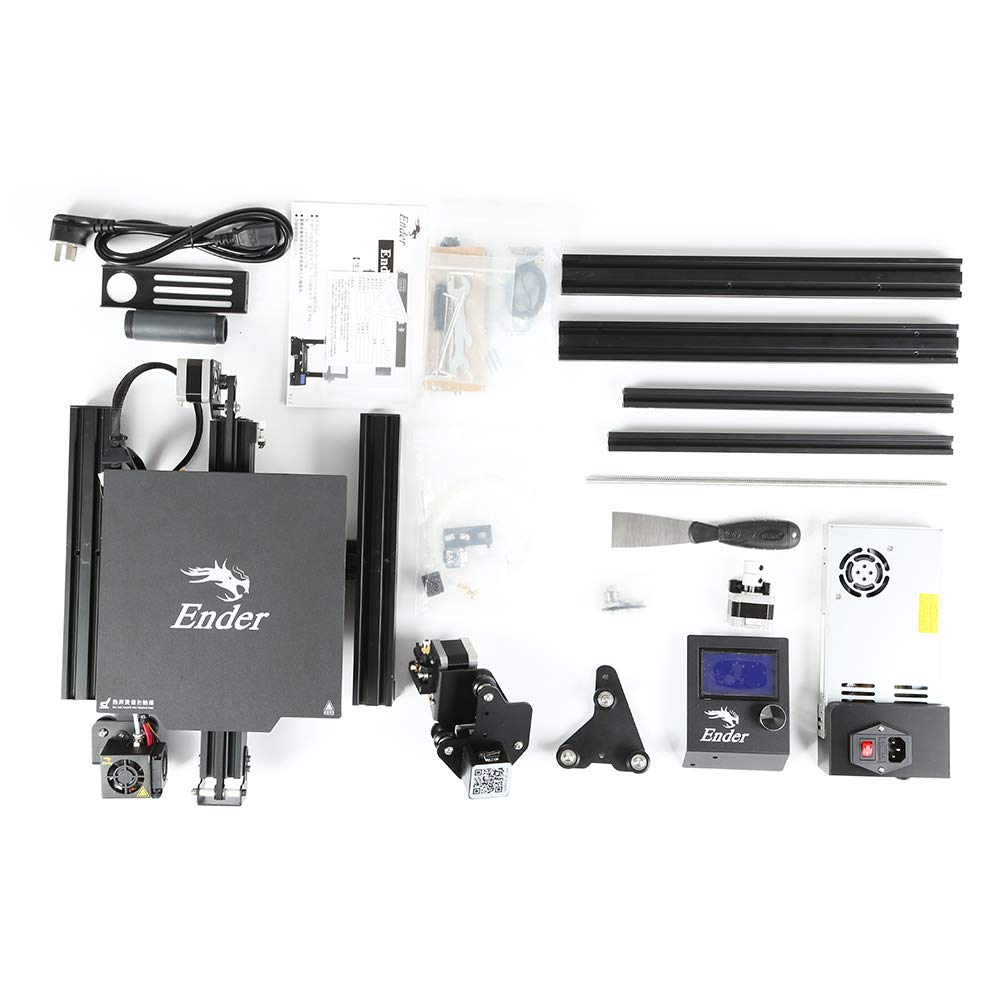 Removable Build Plate 3D Printer: Ender 3 Pro