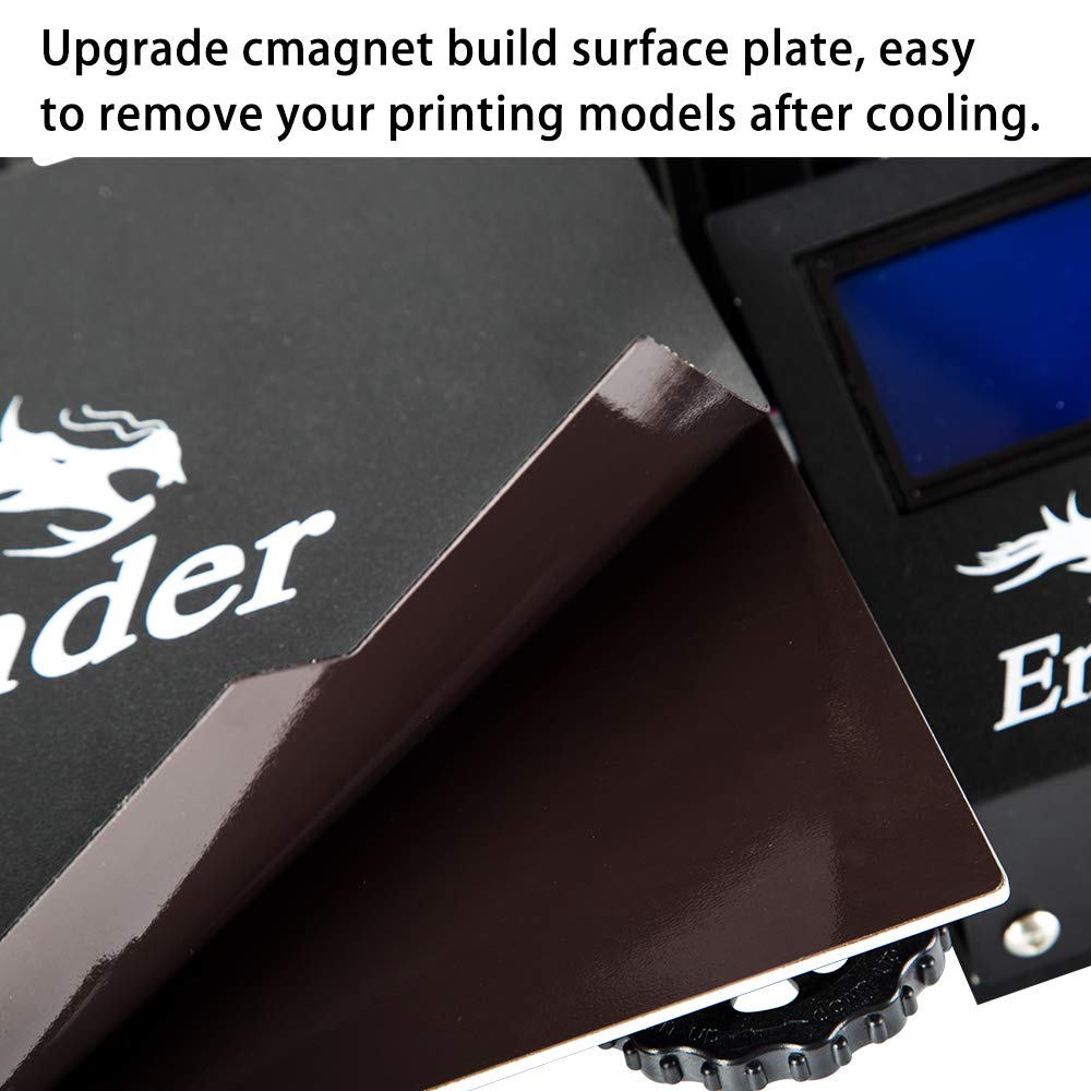 Removable Build Plate 3D Printer: Ender 3 Pro