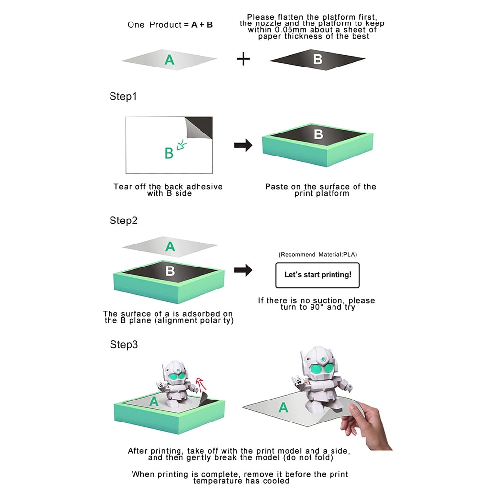 Ender-3 Ultra-Flexible Magnetic Build Surface