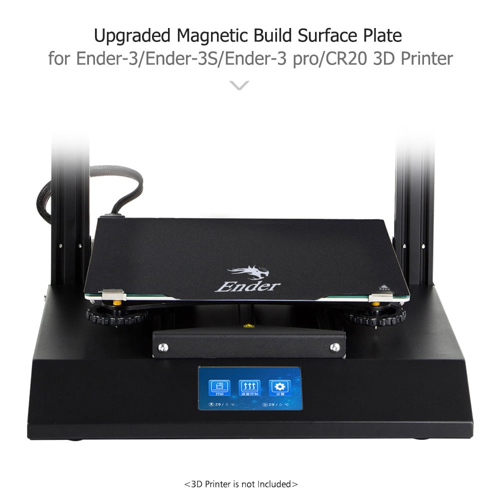 Ender-3 Magnetic Build Plate for 3D Printer