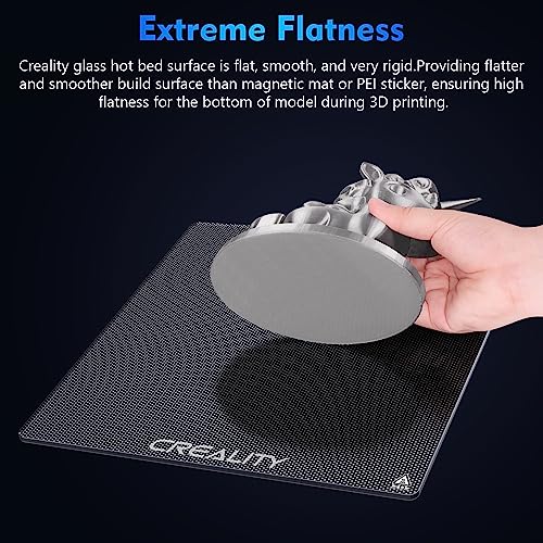 Upgraded Creality Ender 3 Glass Bed