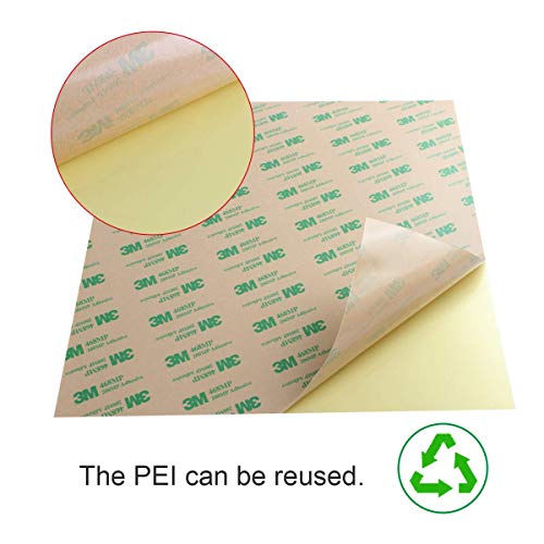 Smooth PEI Build Surface for 3D Printers