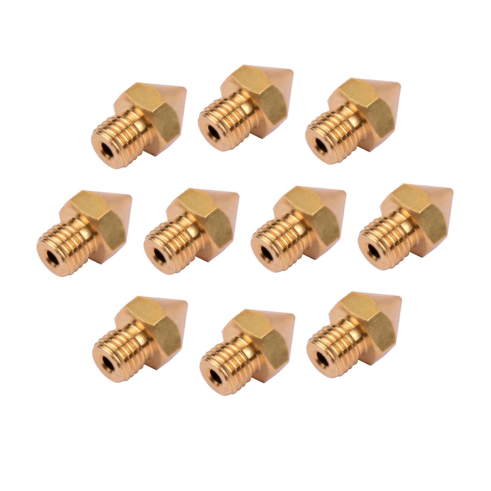 CR-10S Pro Brass Nozzle Set (10pcs)