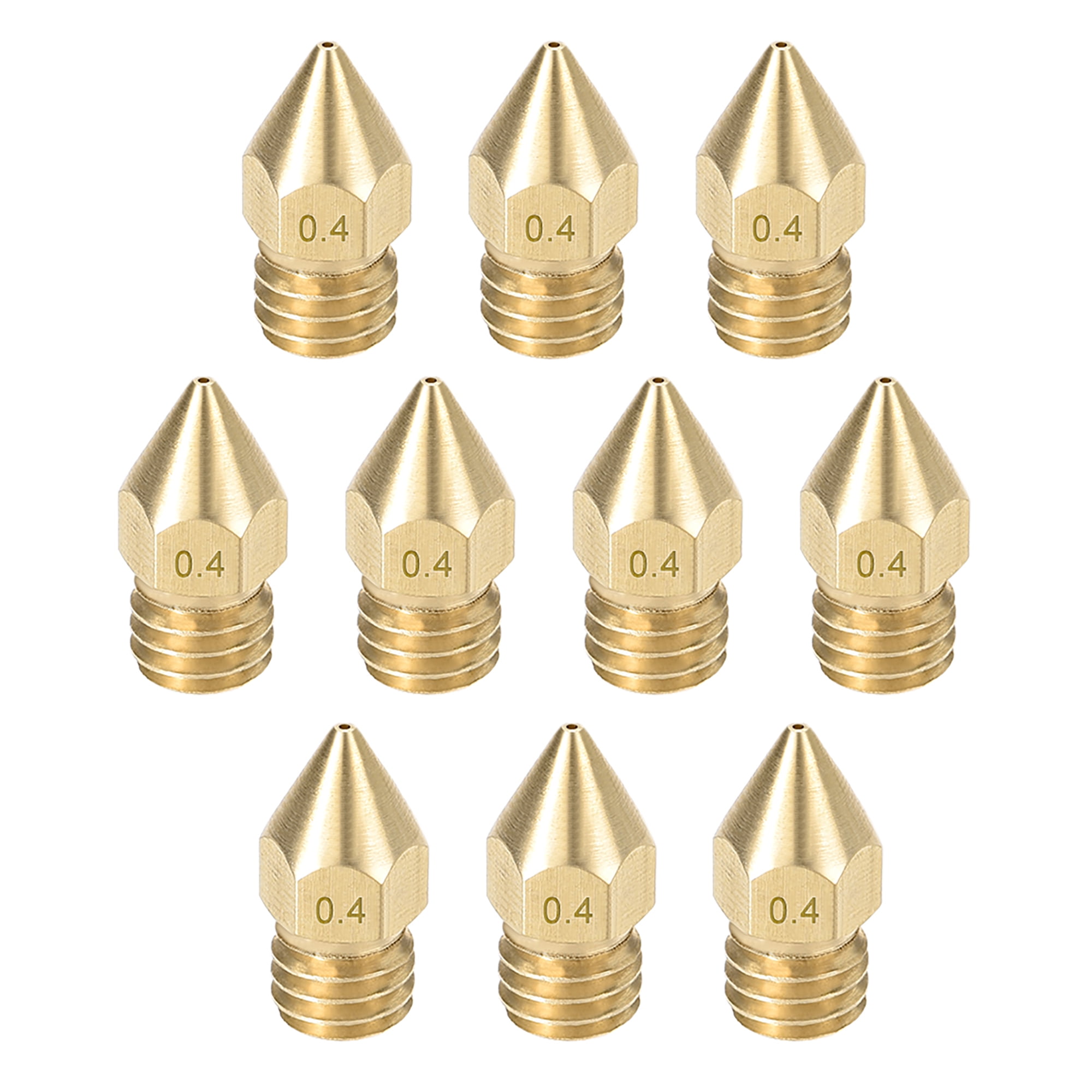 MK8 Brass Nozzle 10pcs for 3D Printer