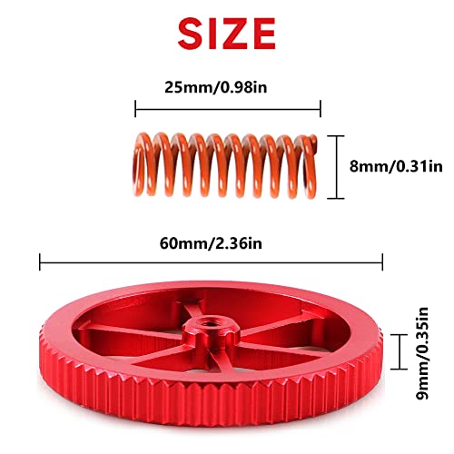 Creality 3D Printer Upgrade Kit with Leveling Nut and Springs
