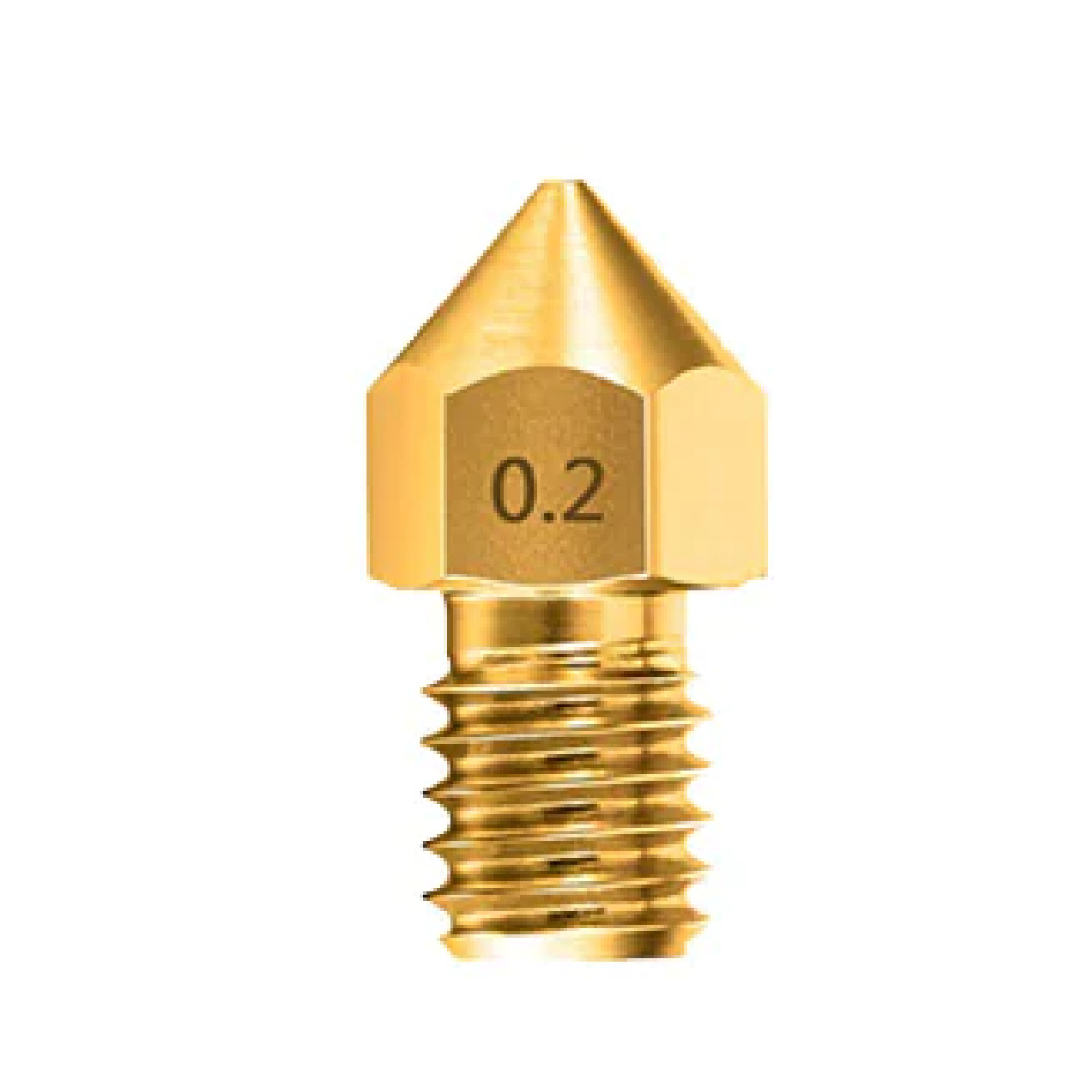 0.1-1.0mm 3D Printer Nozzle Brass Extruder MK8 M6 Multipack CR-10 Ender Anet A8