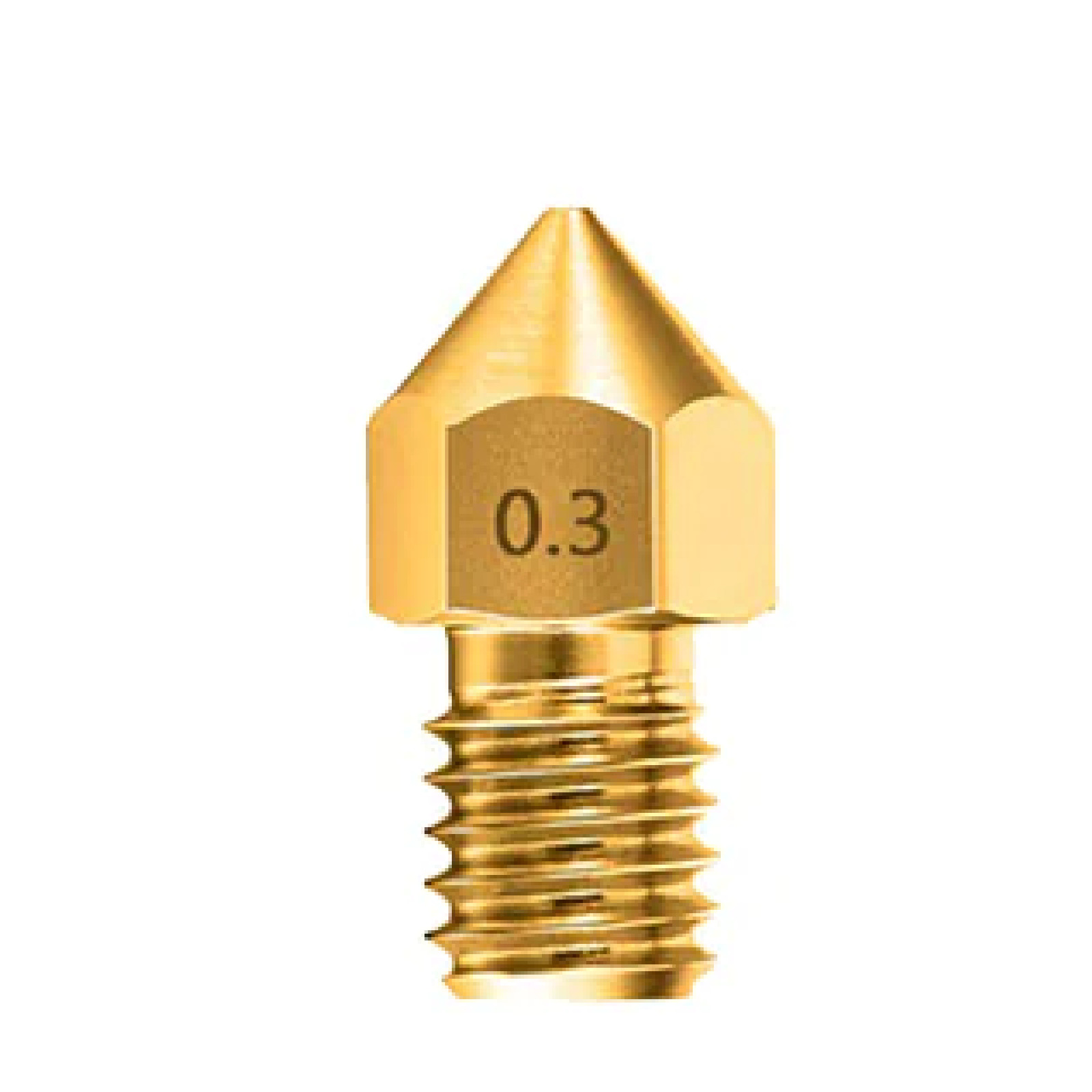 0.1-1.0mm 3D Printer Nozzle Brass Extruder MK8 M6 Multipack CR-10 Ender Anet A8