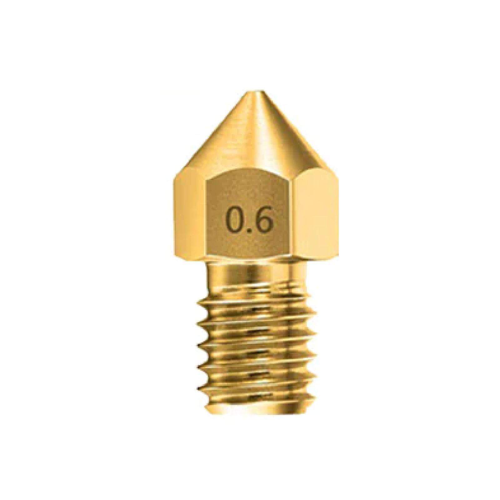 0.1-1.0mm 3D Printer Nozzle Brass Extruder MK8 M6 Multipack CR-10 Ender Anet A8