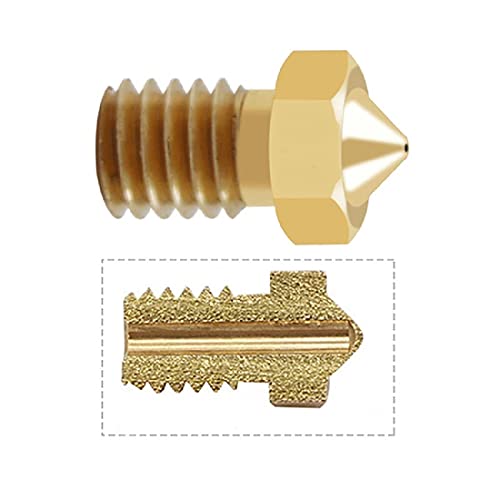 Flsun 10-pc M6 Copper Nozzle for 3D Printer