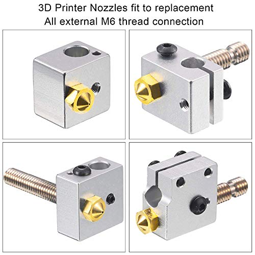 16 Aokin Brass Nozzles for 3D Printers