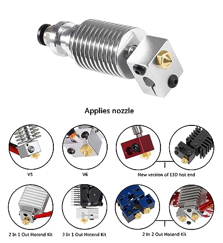 16 Aokin Brass Nozzles for 3D Printers