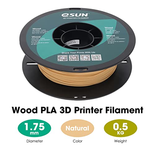 Wood Color PLA Filament for 3D Printing