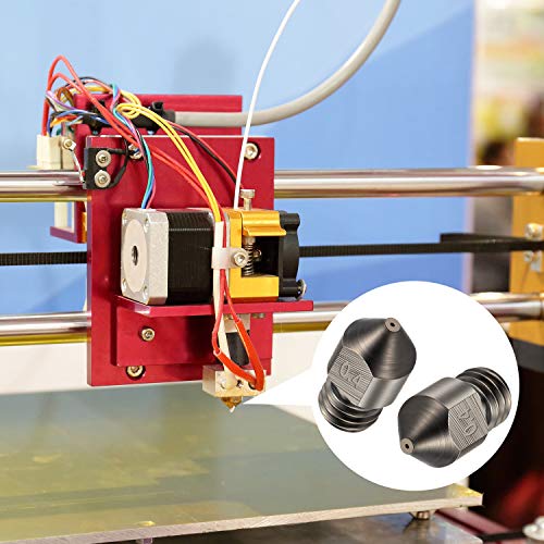 Wear-Resistant 3D Printer Nozzles - Pack of 5