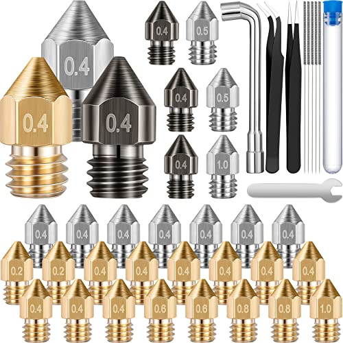 3D Printer Nozzle Cleaning Kit (37 Pieces)