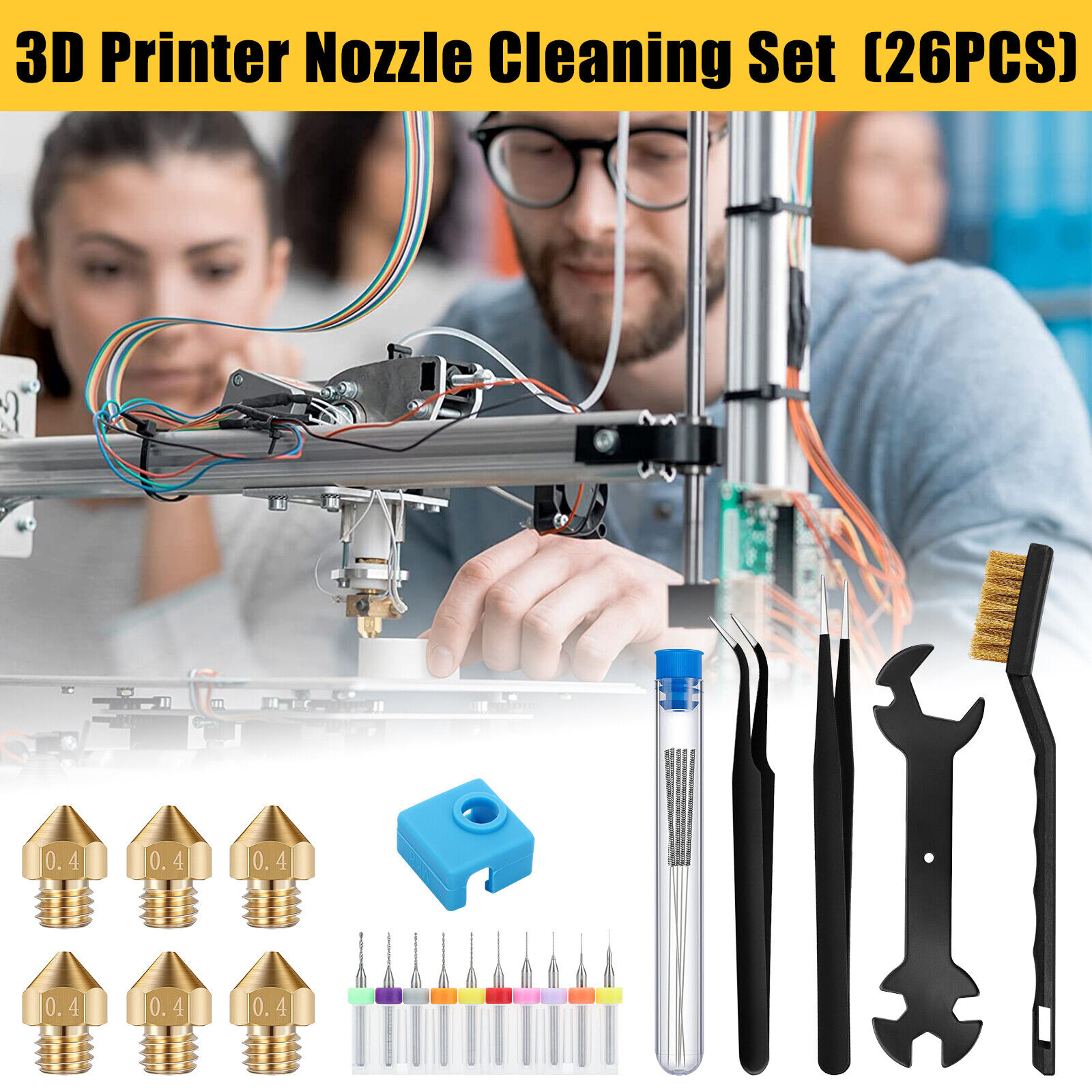 CR-10/Ender 3 Pro Nozzle Cleaning Kit