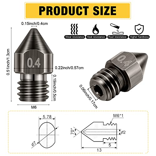 3D Printer Nozzle Cleaning Kit (37 Pieces)