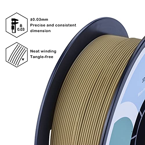 Matte Wood 3D Printing Filament 1KG