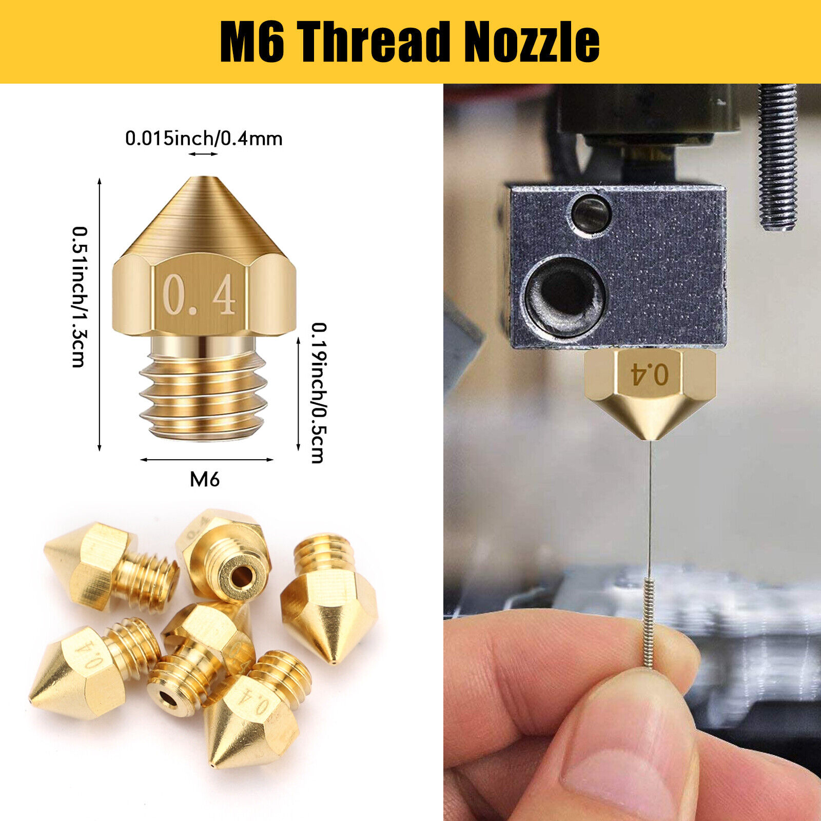 CR-10/Ender 3 Pro Nozzle Cleaning Kit