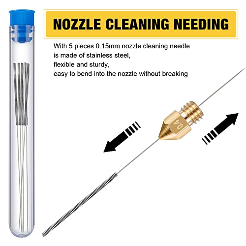 3D Printer Nozzle Cleaning Kit (37 Pieces)