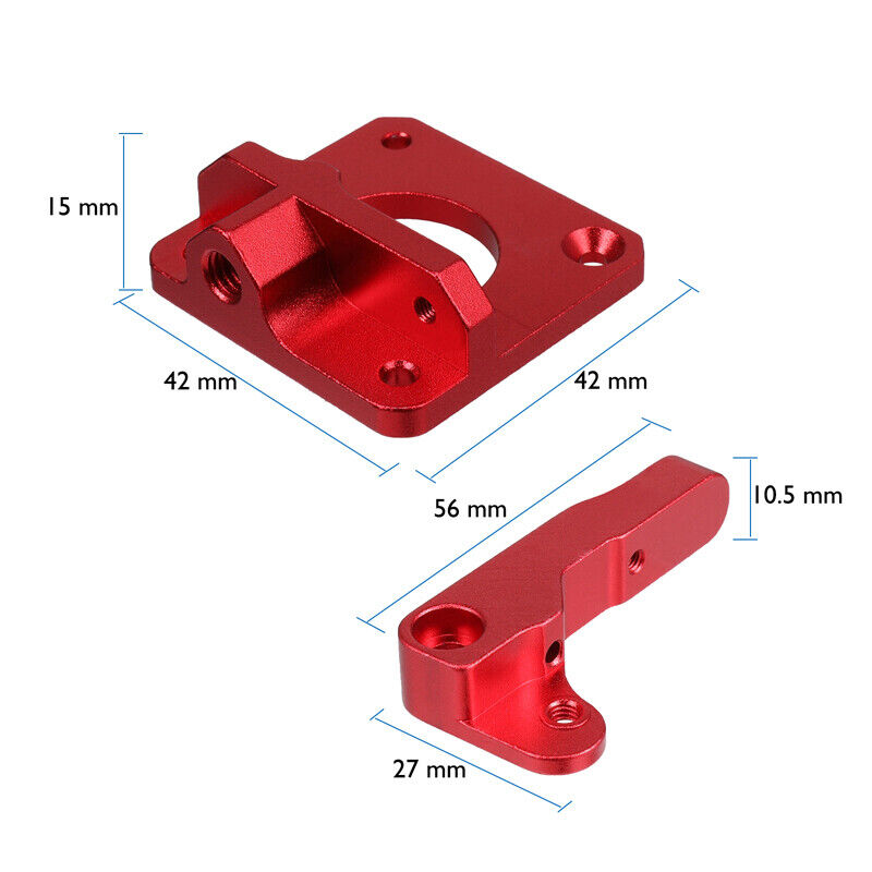Upgrade MK8 3D Printer Extruder Springs Nozzles Kit For Creality Ender 3/3 Pro/5