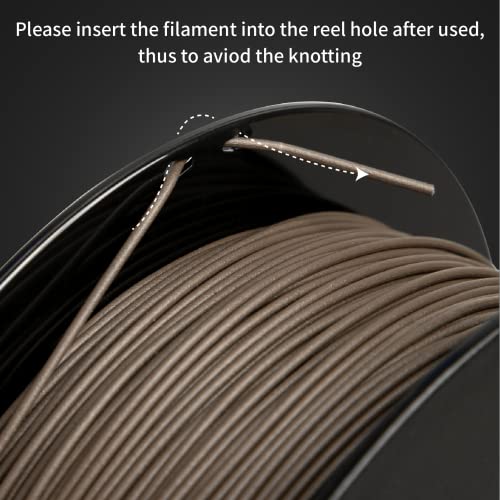 Natural Wood Fiber PLA 3D Printer Filament