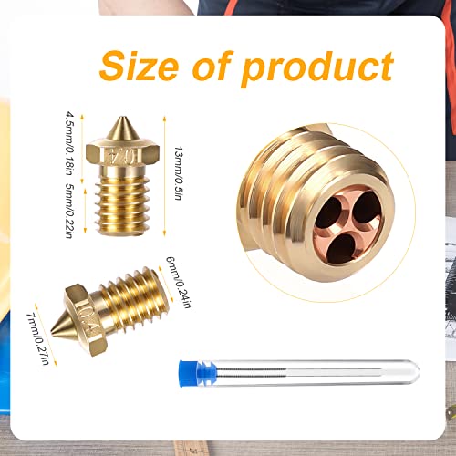 E3D Nozzles for 1.75mm Filament - 5 Pack