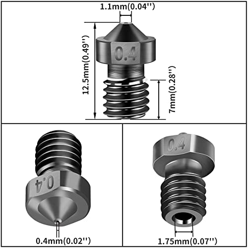 IMETRX 3D Printer Nozzle Kit for Prusa i3