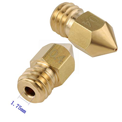 25 Brass+Stainless Steel Nozzles for 3D Printers