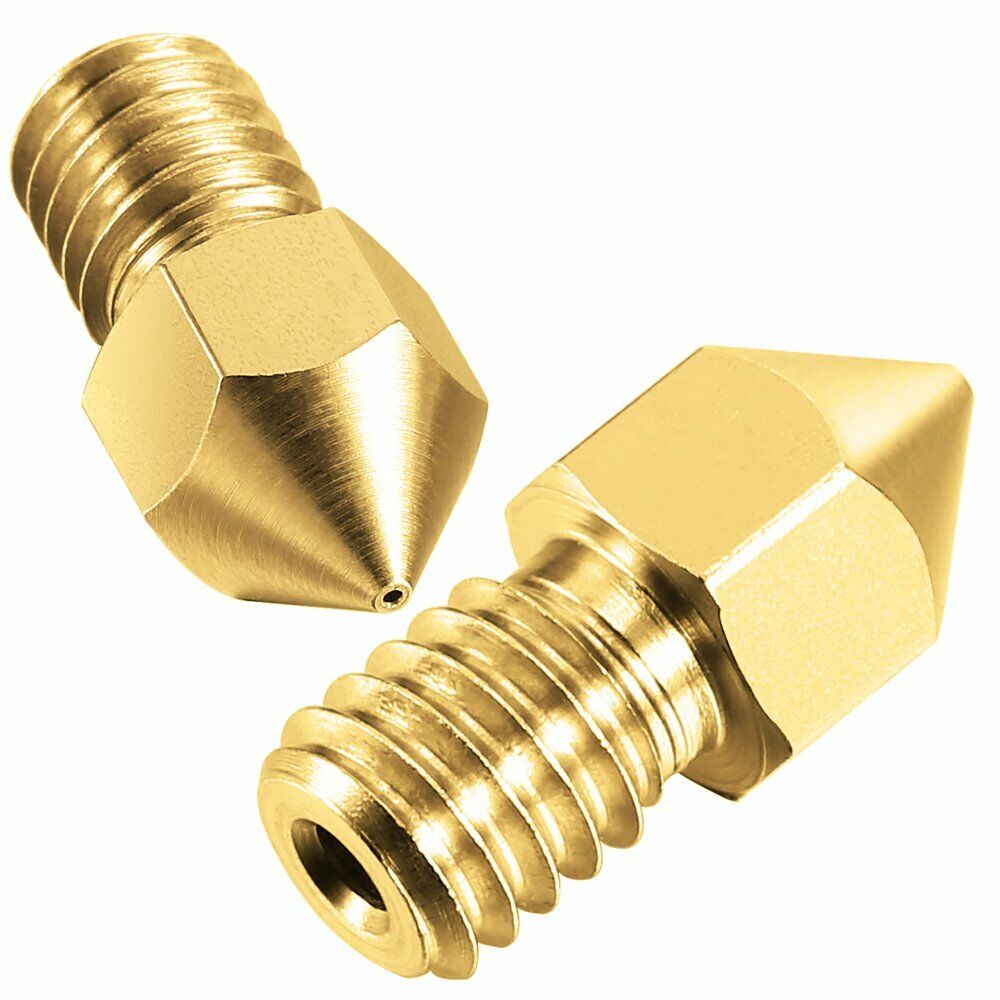 20 Brass MK8 Nozzles for CR-10 & Ender 3