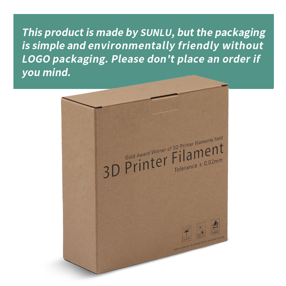 SUNLU Wood Color PLA Filament, 1.75mm, 1 kg