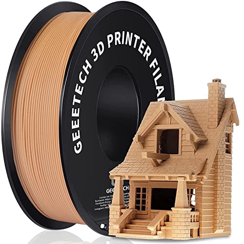 GEEETECH Wood PLA 1.75mm Filament - 1kg Spool