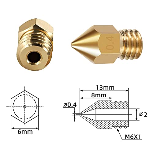 30 Piece 3D Printer Nozzle Set with Cleaning Kit
