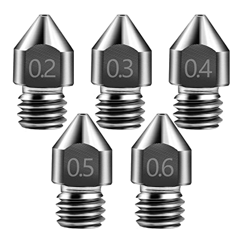 Creality 3D Upgraded Hardened Steel Nozzle Pack