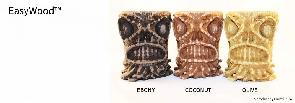 Ebony EasyWood 500g 3D Filament - 2.85mm