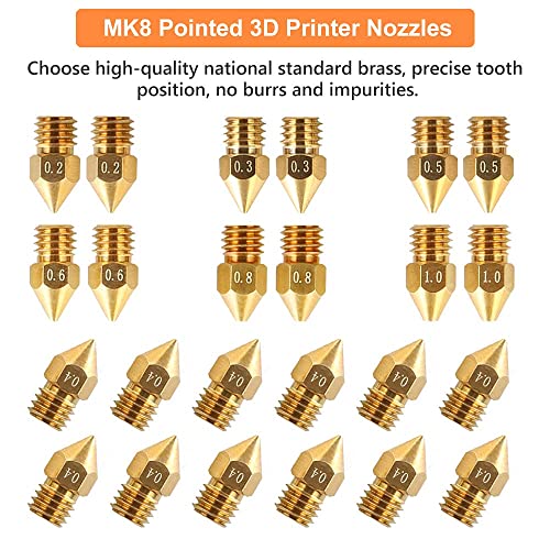 Creality Ender 3 Brass Nozzle Kit
