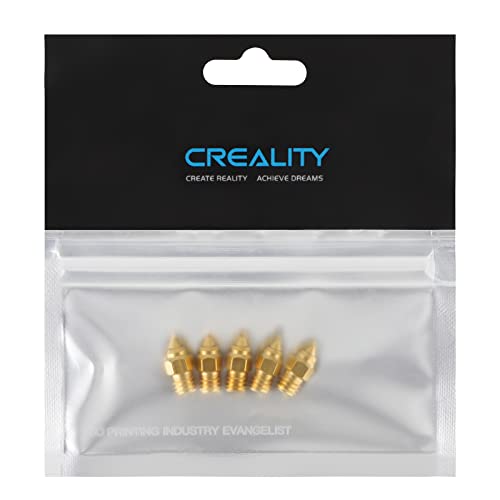Creality Brass Nozzles MK8 0.4mm 5pcs - Ender 3 S1 Pro