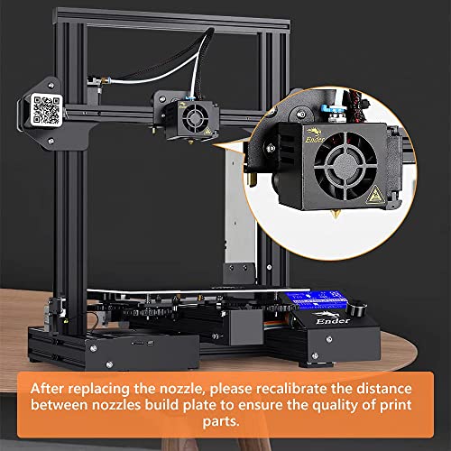 Creality Ender 3 Brass Nozzle Kit
