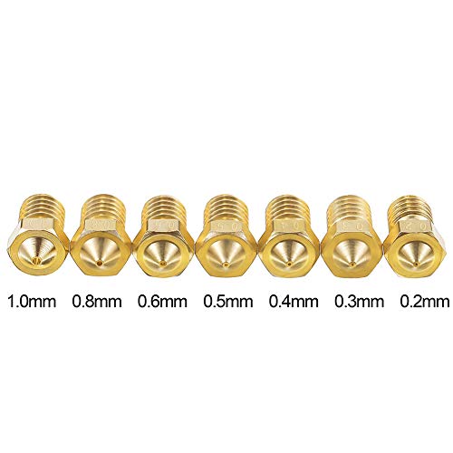 20pcs Brass Nozzle Set for 3D Printers