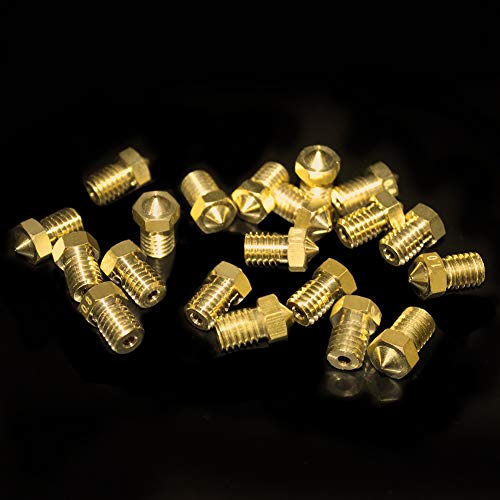 20pcs Brass Nozzle Set for 3D Printers