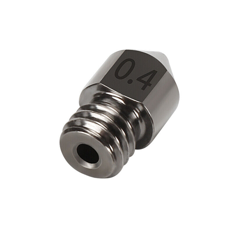 10 Pack MK8 0.4mm Steel Nozzles for 3D Printers