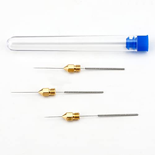 20-pc MK8 0.4mm Nozzle Set + Cleaning Needles