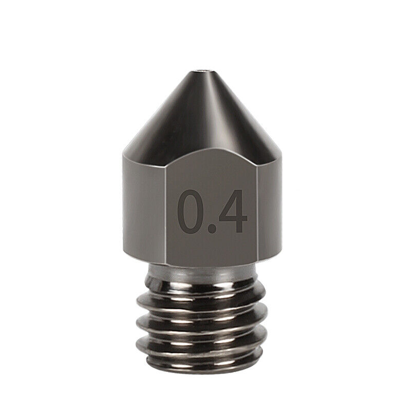 10 Pack MK8 0.4mm Steel Nozzles for 3D Printers