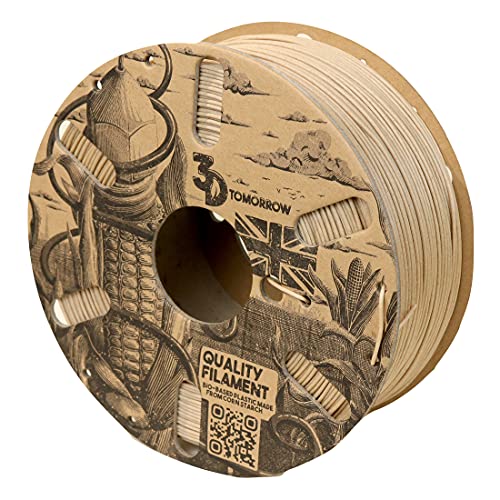 UK-made 3DTomorrow Wood PLA Filament