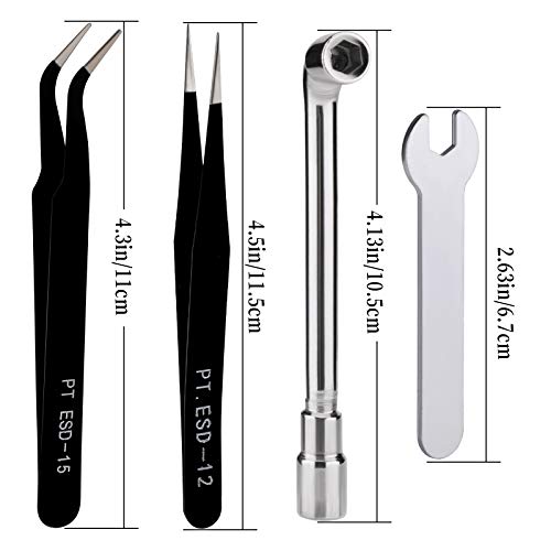 LUTER 3D Printer Nozzle Cleaning Kit: 10PCS MK8