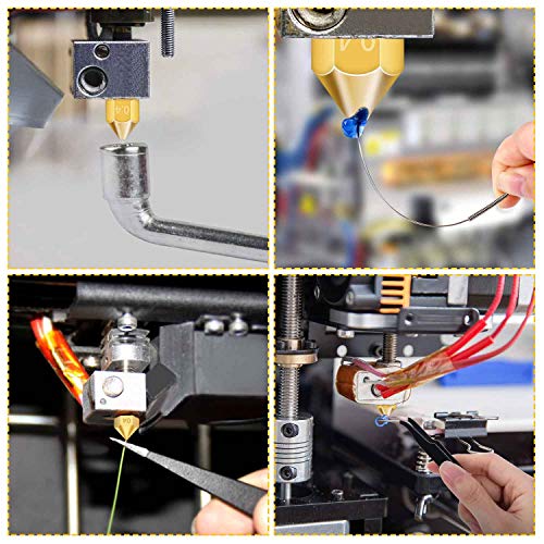 Hakkin 20PCS MK8 3D Printer Nozzle Set