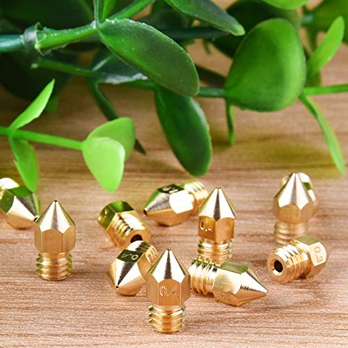 22-Piece MK8 Nozzle Set for 3D Printers