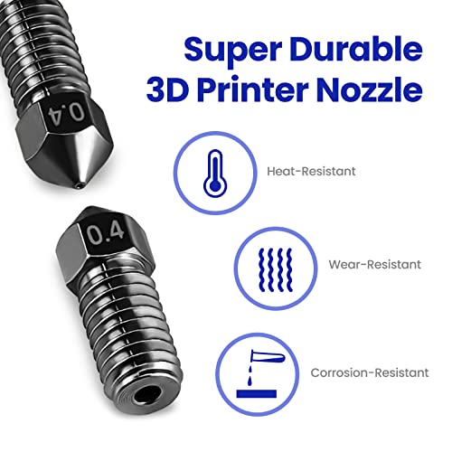 Upgraded 0.4mm 3D Printer Nozzles Set