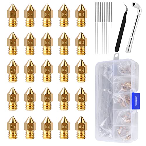 MK8 Brass Nozzles Set for Creality Printers