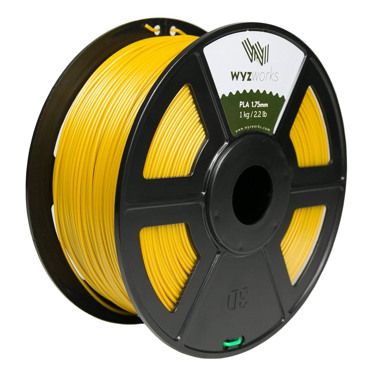 Gold Premium PLA Printer Filament - 1kg/2.2lb